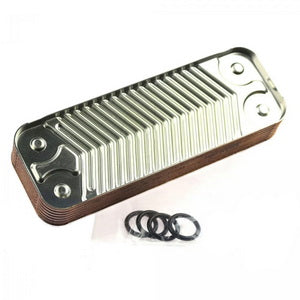 Теплообмінник пластинчастий ГВП Swep (14 пластин) для газового котла Protherm Тигр v.12 0020025294