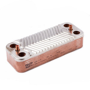 Теплообмінник пластинчастий ГВП Swep (16 пластин) для газового котла Immergas Eolo/Nike Mini, Major, Victrix 3.021693