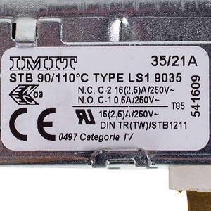 Запобіжний термостат IMIT STB 90/110 °C для газового підлогового котла Protherm Ведмідь TLO, KLOM v.16, 17 0020137098