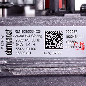 Вентилятор Ebmpapst RLN108/0034C2 54 Вт для газового котла Vaillant turbo TEC/MAX Pro/Plus 0020020008