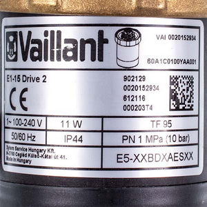 Насос бойлера ГВП для газового котла Vaillant AquaTEC VUI 240-282-7 R2/R3 0020183478