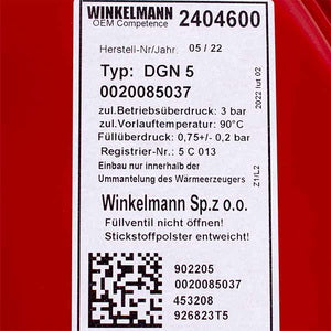 Розширювальний бак Winkelmann DGN 5 л 3/8&apos&apos для газового котла Protherm Пантера, Рись, Леопард, Гепард 0020027611