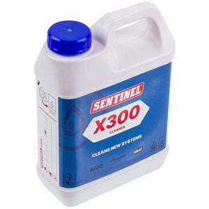 Рідина Sentinel X300 Cleaner, 1 л для очищення нових систем опалення після монтажу M202100025