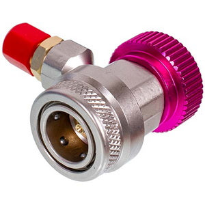 Манометричний колектор 2-вентильний LMG-2-R134a LEETO + шланги 3шт.x1200mm + автомуфти (R134a)