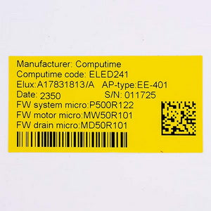 Модуль індикації та керування для посудомийної машини AEG 140178318139