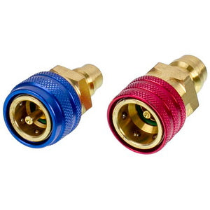 Набір перехідників з R1234 до R134a (низького + високого тиску) для автокондиціонерів швидкознімні