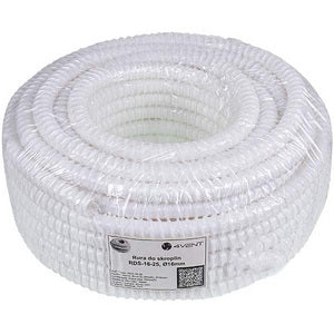 Труба дренажна гофрована ПВХ (D=16mm (5/8") бухта 25 м) для кондиціонера (продаж кратний 5м)