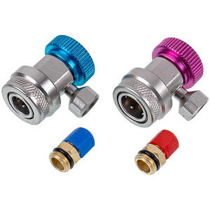 Набір заправних муфт LEETO LQC-A-H/LQC-A-L (низького + високого тиску) швидкознімні