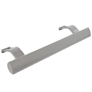 Ручка дверей для холодильника Electrolux 2636035095 (верхня/нижня) білий перламутр