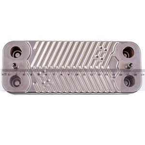 Теплообмінник пластинчастий ГВП (12 пластин, перехресні потоки) для китайського газового котла