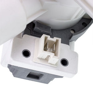 Помпа (насос) для пральної машини Bosch 00145777 Hanyu 30 Вт DP020-062 (контакти спарені спереду)