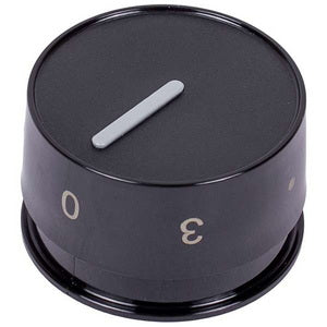 Ручка регулювання для варильної панелі Hansa 9074573 чорний