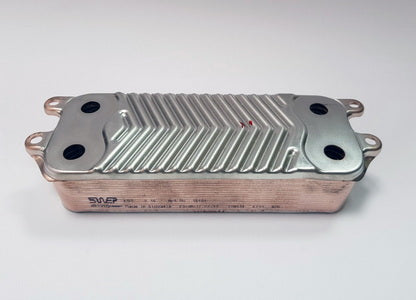 Теплообмінник пластинчастий ГВП Swep (16 пластин) для газового котла Vaillant, Protherm, Saunier Duval Themaclassic 0020186153