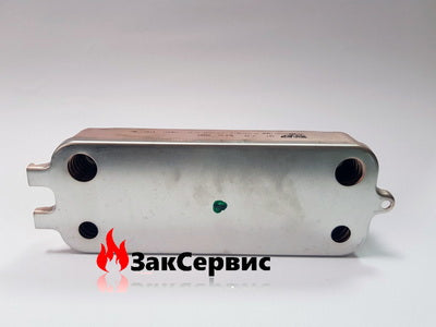 Теплообмінник пластинчастий ГВП (26 пластин) для газового котла Buderus Logamax plus GB172, GB062, GB122i, Bosch Condens 87186429490