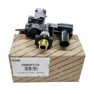 Гідравлічний вузол лінії подачі для газового котла Ferroli Divatech D, Bluehelix Maxima/Alpha/Tech/Hitech RRT 3980P170