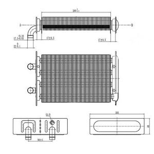 Теплообмінник первинний для газового котла Beretta City 28 CSI (2012-2015 рр.) 20052579