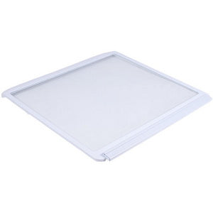 Полиця над ящиком для овочів до холодильника Samsung DA97-12318A 450x440mm (скло з обрамленням)