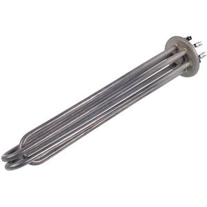 Тен 419.183 7320W 254V L=355mm W=35mm H=35mm опалення 3 круглий з&aposєднувач фланець F6.3