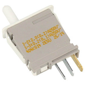 Вимикач світла кнопковий (одинарний_3C HL-404KS) для холодильника Gorenje 498038