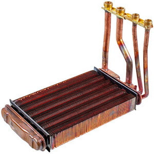 Теплообмінник бітермічний для газового котла Buderus Logamax U022/042/044/052/054, Bosch ZWA/ZWE 87154065460