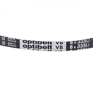 Ремінь V-belt 8X335 приводу для сушильної машини Miele 1710130 чорний