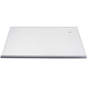 Полиця над ящиком для овочів до холодильника Samsung DA97-16876A (скло з обрамленням)