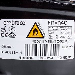 Компресор для холодильника Electrolux 4056017991 Embraco FMXA4C з модулем керування R600а (з пусковим реле)