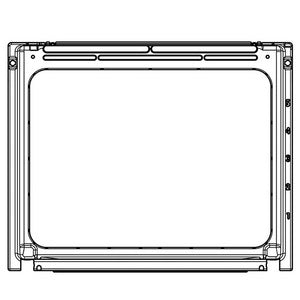 Передня частина корпусу для духовки Electrolux 140049840139