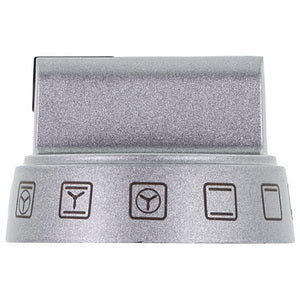 Ручка регулювання режимів духової шафи Hansa 9070438 срібляста