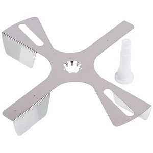 Крильчатка вентилятора для духовки Electrolux 4055398244 (металева) D=220mm d отв.=16mm