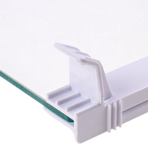 Полиця (нижня) для морозильної камери Gorenje HK2006906 325x300x35mm (скляна, з обрамленням)