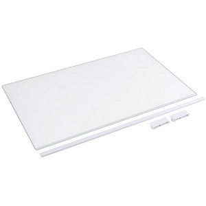Полиця для холодильника Zanussi 4055346128 472x295mm (скляна, з обрамленням)