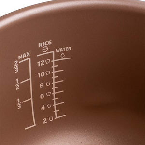 Чаша для мультиварки Philips 996510058722 6L D=240mm H=166mm коричнева (ТОВАР З УЦІНКОЮ)