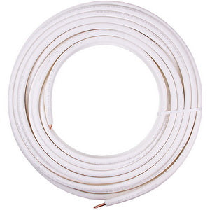 Труба мідна в ізоляції спарка 1/4&apos&apos + 3/8&apos&apos (бухта 25 м) Halcor (продаж кратно бухті)