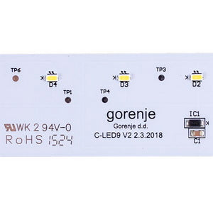 Підсвітка світлодіодна LED для холодильника Gorenje 563653 9V