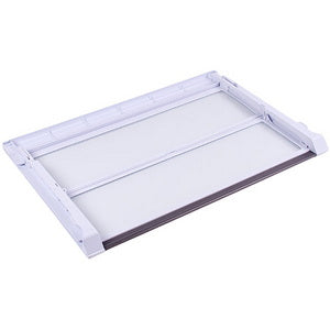 Полиця для холодильника Samsung DA97-21092A 500x355mm (скляна, з обрамленням, подвійна)