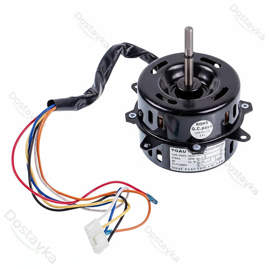 Двигатель наружного блока для кондиционера Beko 9196008015 YDK95-30-6A3 30W 240V 0.30A, шток 8x60мм