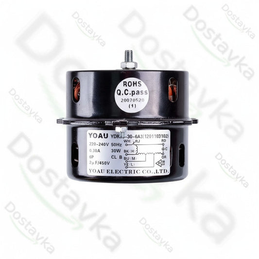 Двигатель наружного блока для кондиционера Beko 9196008015 YDK95-30-6A3 30W 240V 0.30A, шток 8x60мм