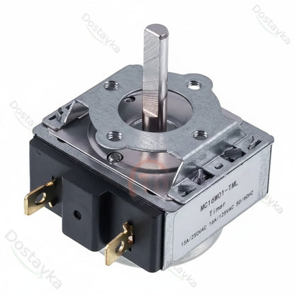 Таймер механический для духовки DKJ-Y 16A 250V 60 минут (шток 24x6мм)