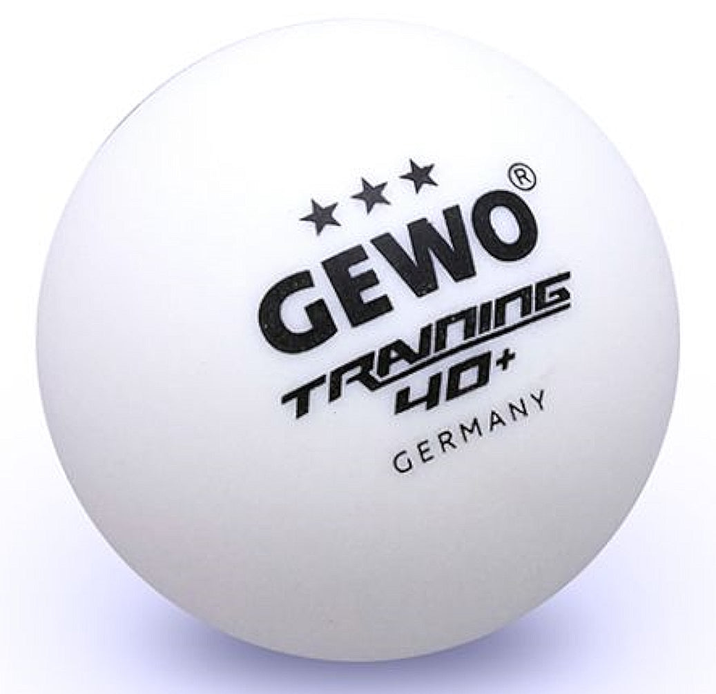 М'ячі для настільного тенісу Gewo Trainingsball 40+ 6 шт (85921200)