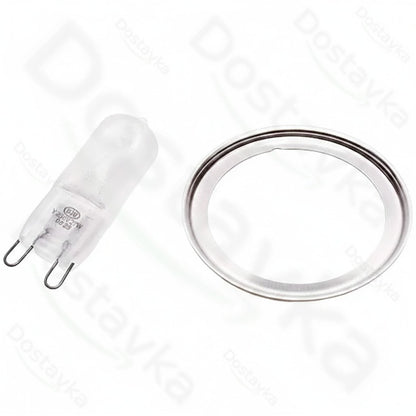 Лампочка (галогеновая) для духовки Bosch 10044823 Osram 25 ватт 230 вольт G9 300°C