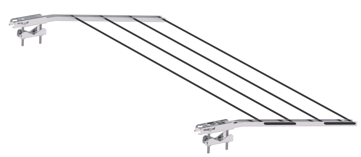 Сушарка для білизни навісна Colombo Balcony with clamps (STZAN2)