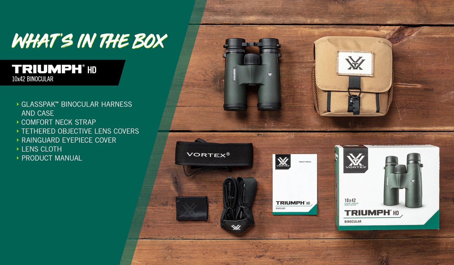 Бінокль Vortex Triumph HD 10x42 (TRI-1042)