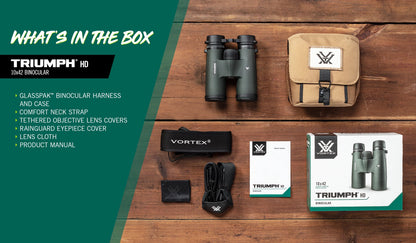 Бінокль Vortex Triumph HD 10x42 (TRI-1042)