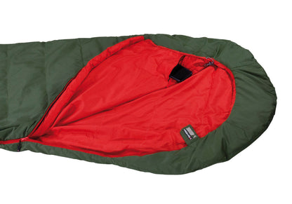 Спальний мішок High Peak Pak 1000/+4°C Green/Red Left (23250)