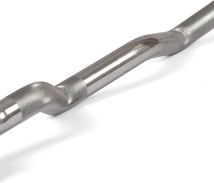 Гриф для штанги Toorx Max 300 Kg EZ curl 120 см 50 мм (BCO-120)