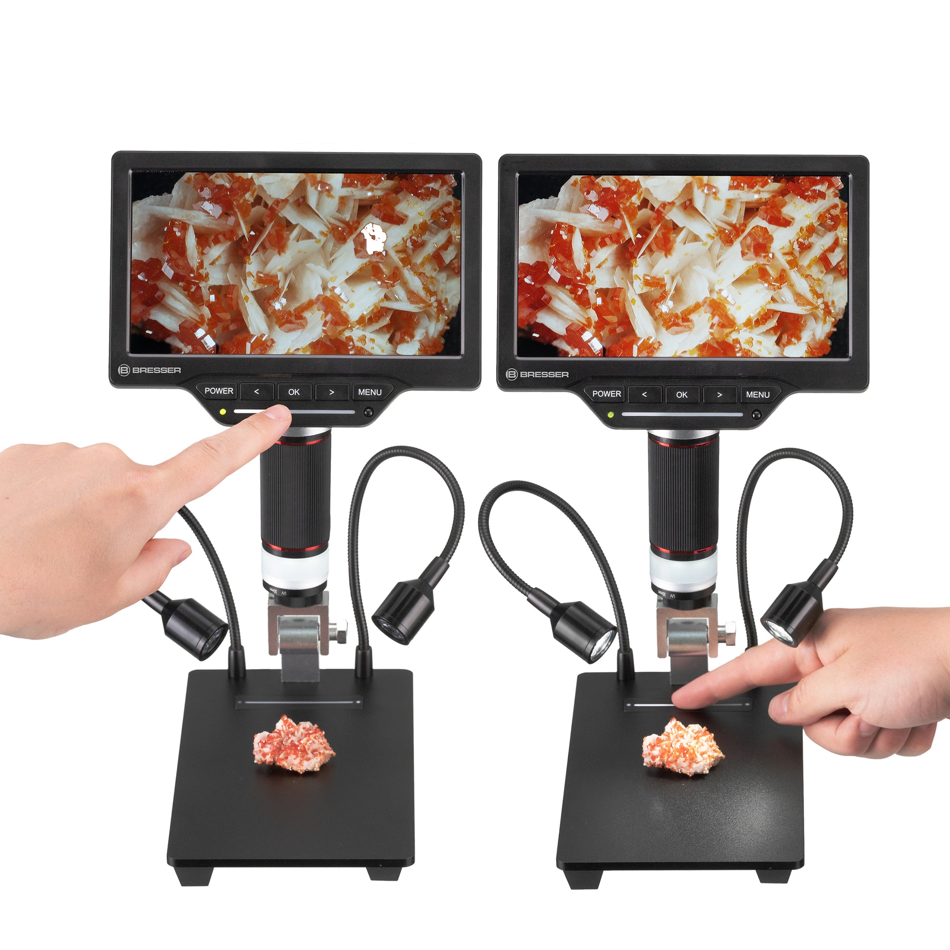 Мікроскоп Bresser Digital WiFi 1080P 2L with LCD Screen (9652100/13518)