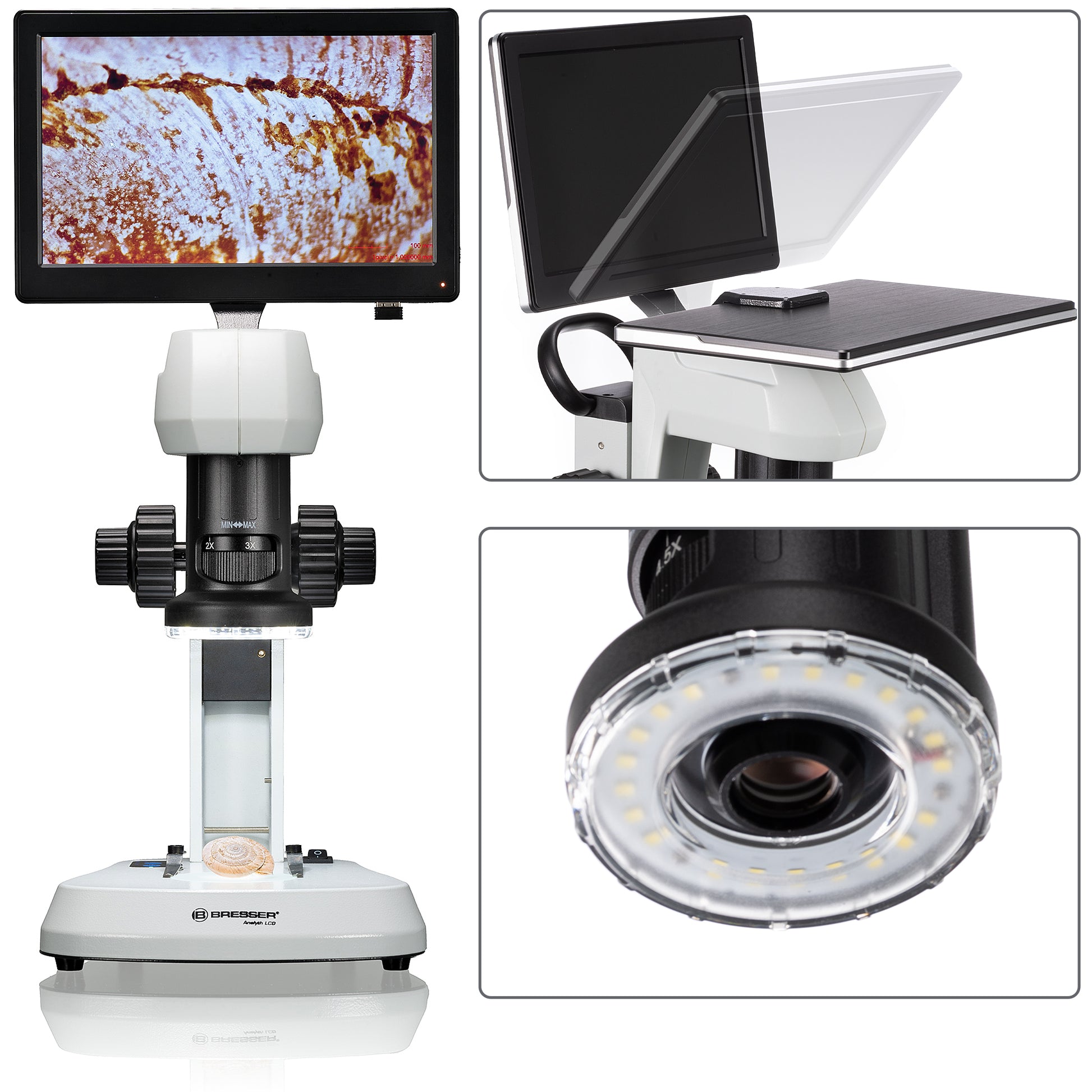 Мікроскоп Bresser Analyth LCD (5809100/10979)