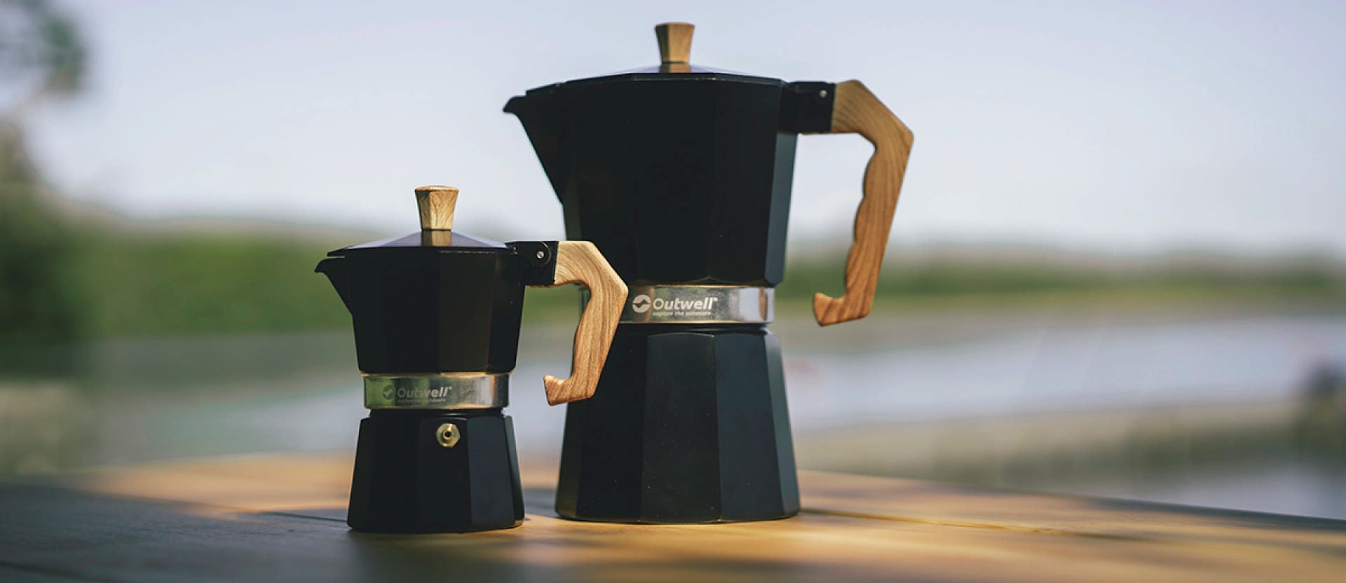 Кавоварка туристична Outwell Brew Espresso Maker L Black (651341)