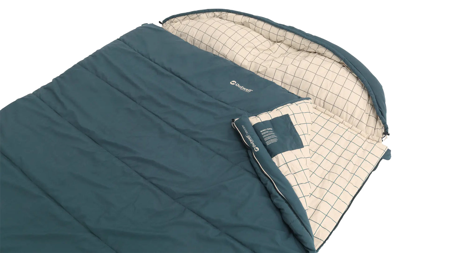 Спальний мішок Outwell Camper Lux Double Blue -1°C (230505)